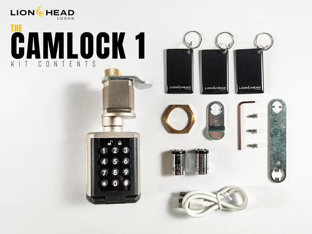 DIGITAL CAM LOCK (PINPAD) in the box